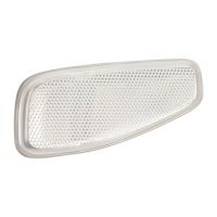 White reflector in front