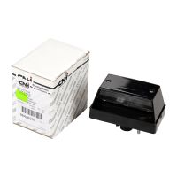 License plate light on the right platform