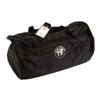 Tarpaulin for the car in black with red Alfa Romeo logo