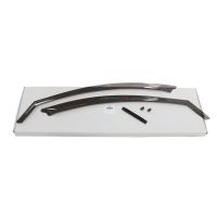 Wind deflector 2-piece set for front