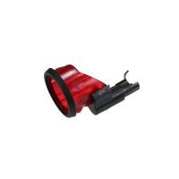 Fixing ring for housing cigarette lighter red black