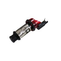 Replacement housing with cigarette lighter and red fastening ring