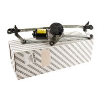 Windshield wiper chants with motor