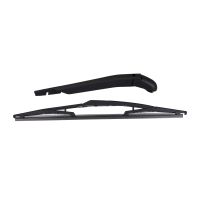 Wiper arm with rear leaf 1-door
