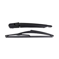 Wiper arm, rear wiper blade