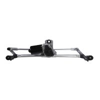 front wiper linkage with motor