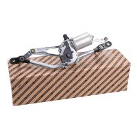 Wiper linkage complete with motor