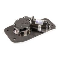 Wiper linkage complete with motor