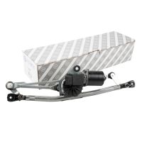 Wiper linkage with motor