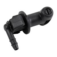 Windscreen washer nozzle black