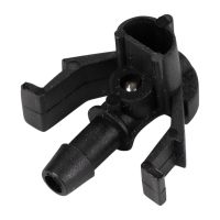 Windscreen washer nozzle black