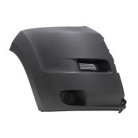 Bumper corner front right grey