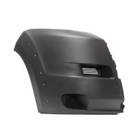 Bumper corner front right grey heavy