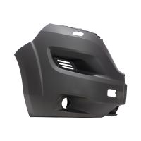 Bumper corner front right grey