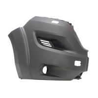 Bumper corner front right grey