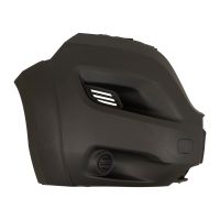 Front right bumper corner gray with holes for widening