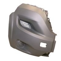 Bumper corner front right grey