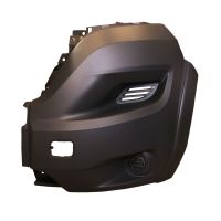 Bumper corner front left grey