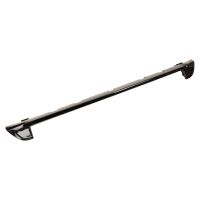 Spoiler for front bumper painted glossy black