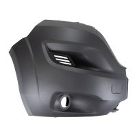 Bumper corner front right grey