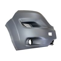 Bumper corner front right grey original