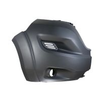 Bumper corner front right grey original