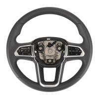 Leather steering wheel