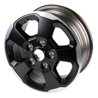 Alloy wheel 15 inch X 6J in black