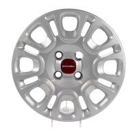 Hubcap 14 inch rim painted silver
