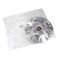 Hubcap 16 inch rim emblem red