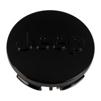 Wheel hub cap "Gloss Black" original Jeep