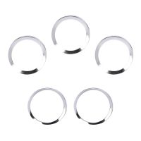Instrument chrome ring set