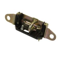 Tailgate latch rear traverse