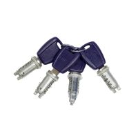 Locking cylinder set 4-part