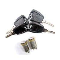 Locking cylinder set front right&left