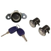 Locking cylinder set 3-part