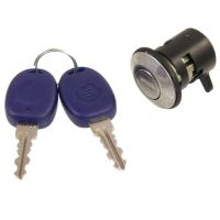 Cylinder lock with door closing cylinder right