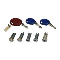Locking cylinder set 5-part