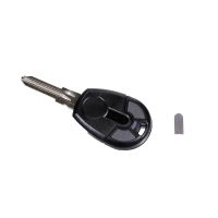 Housing key 2-button round *black / grey*