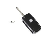 Housing key 1-button foldable *black / blue*