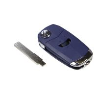 Housing key 1-button foldable *blue*