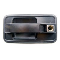 Door handle without door closing cylinder left