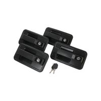 Door handle set 4 handles with keys