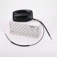 Sliding door handle right / left outside with seal