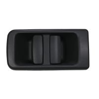 Sliding door handle right outside