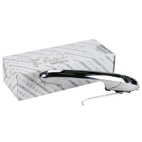 Door handle chrome left without cylinder