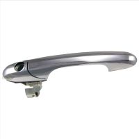 Door handle chrome left without cylinder