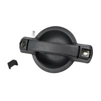 Door handle front right black