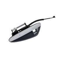 front left door handle chrome