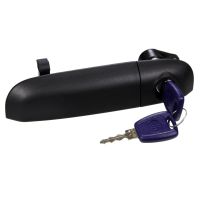 Door handle front left black